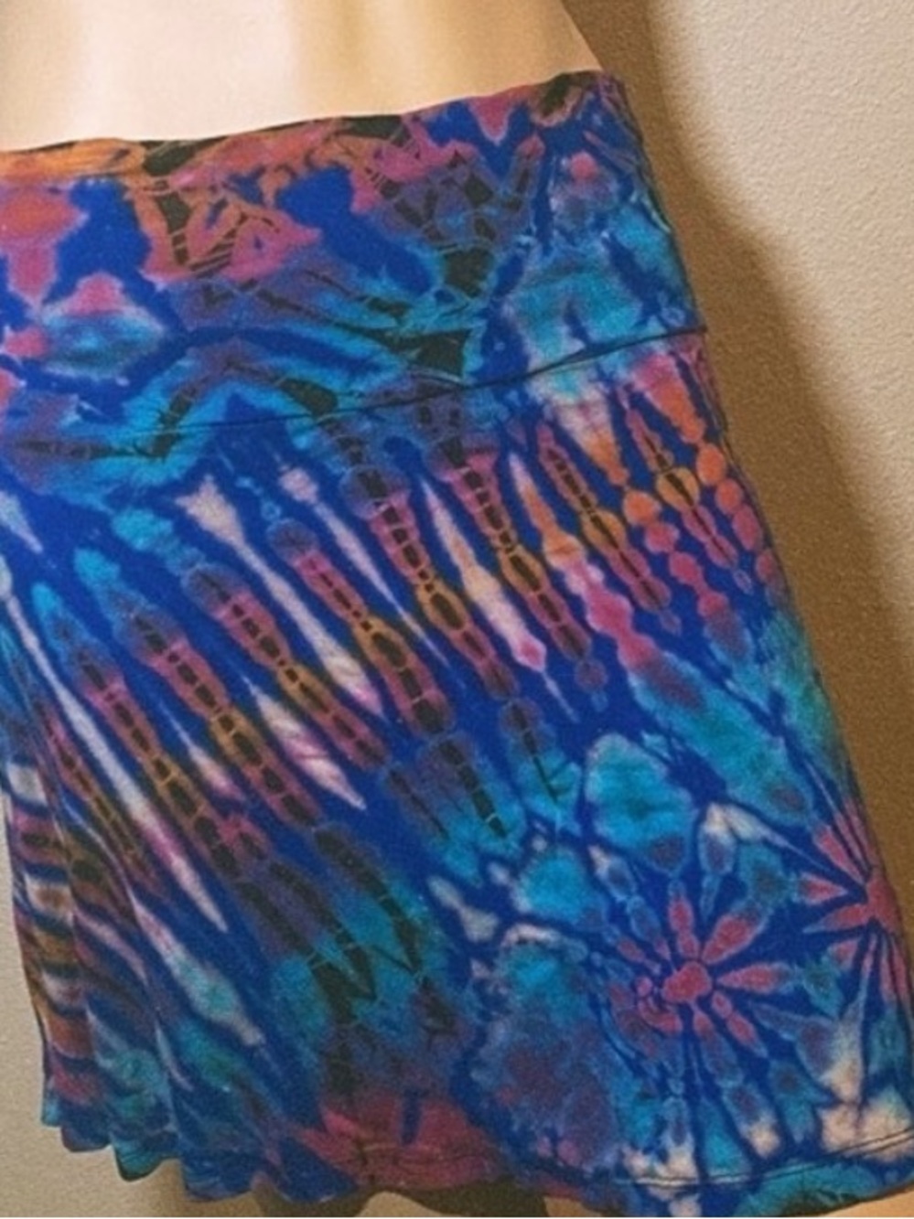 Tie dye hippie skirt small - Picture 2 of 3